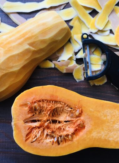 バターナッツかぼちゃの切り方・準備の仕方