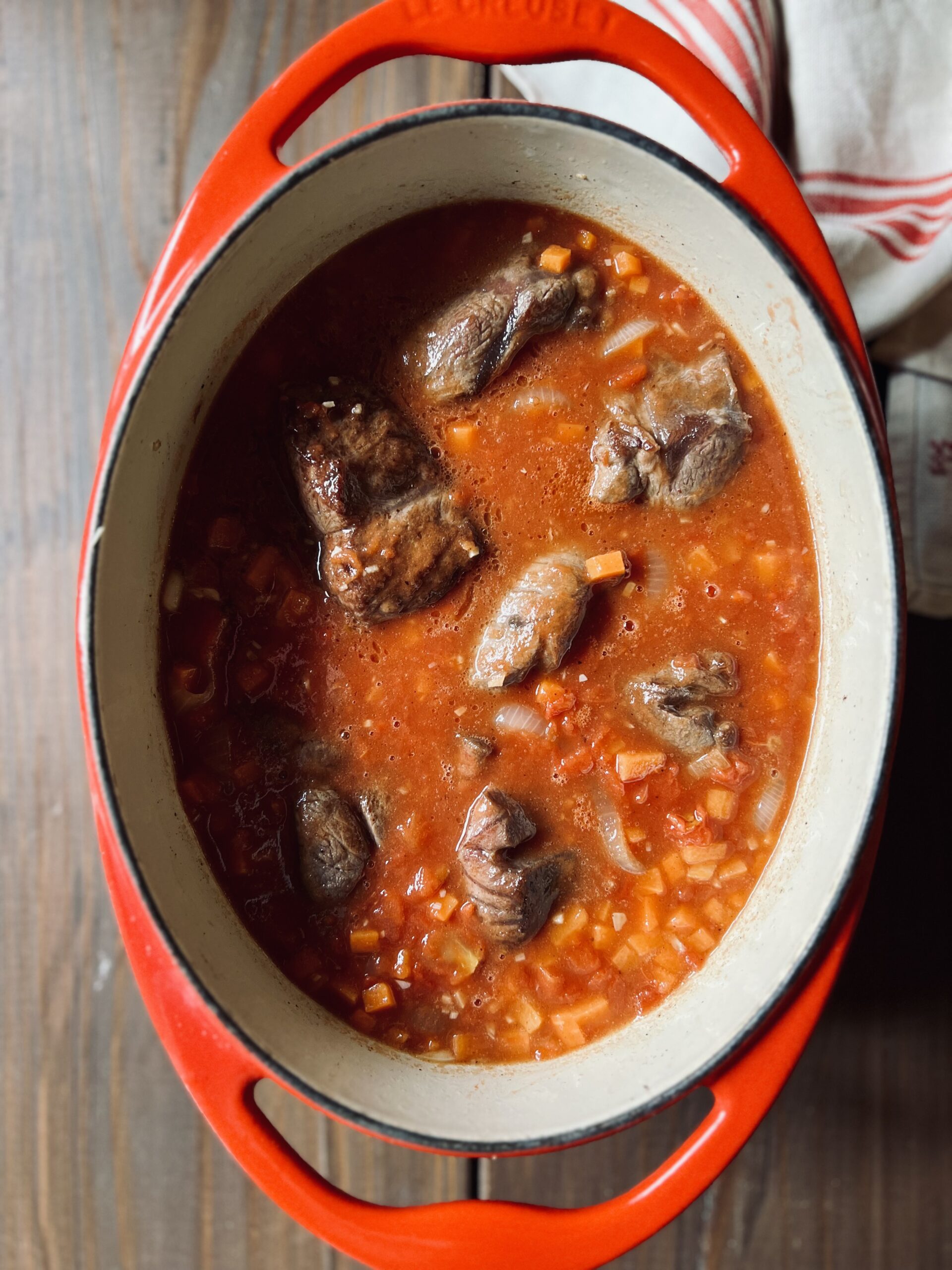 伝統的なオッソブコのレシピ