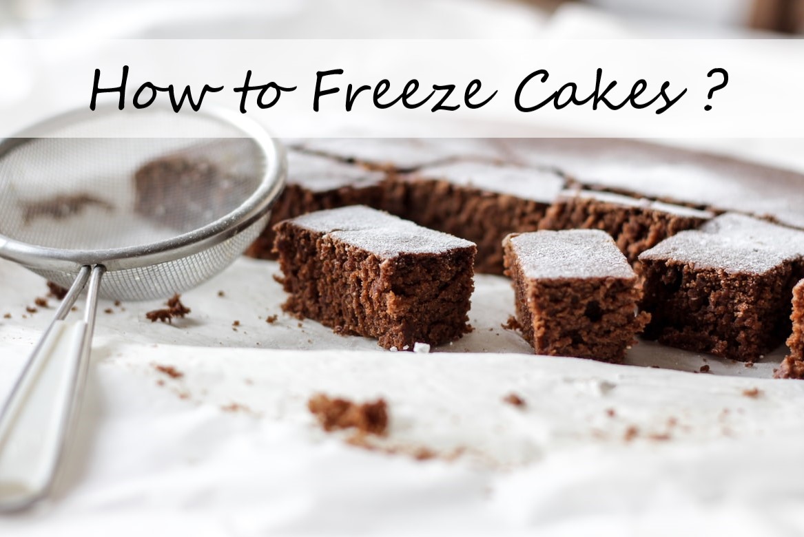 ケーキの冷凍保存方法