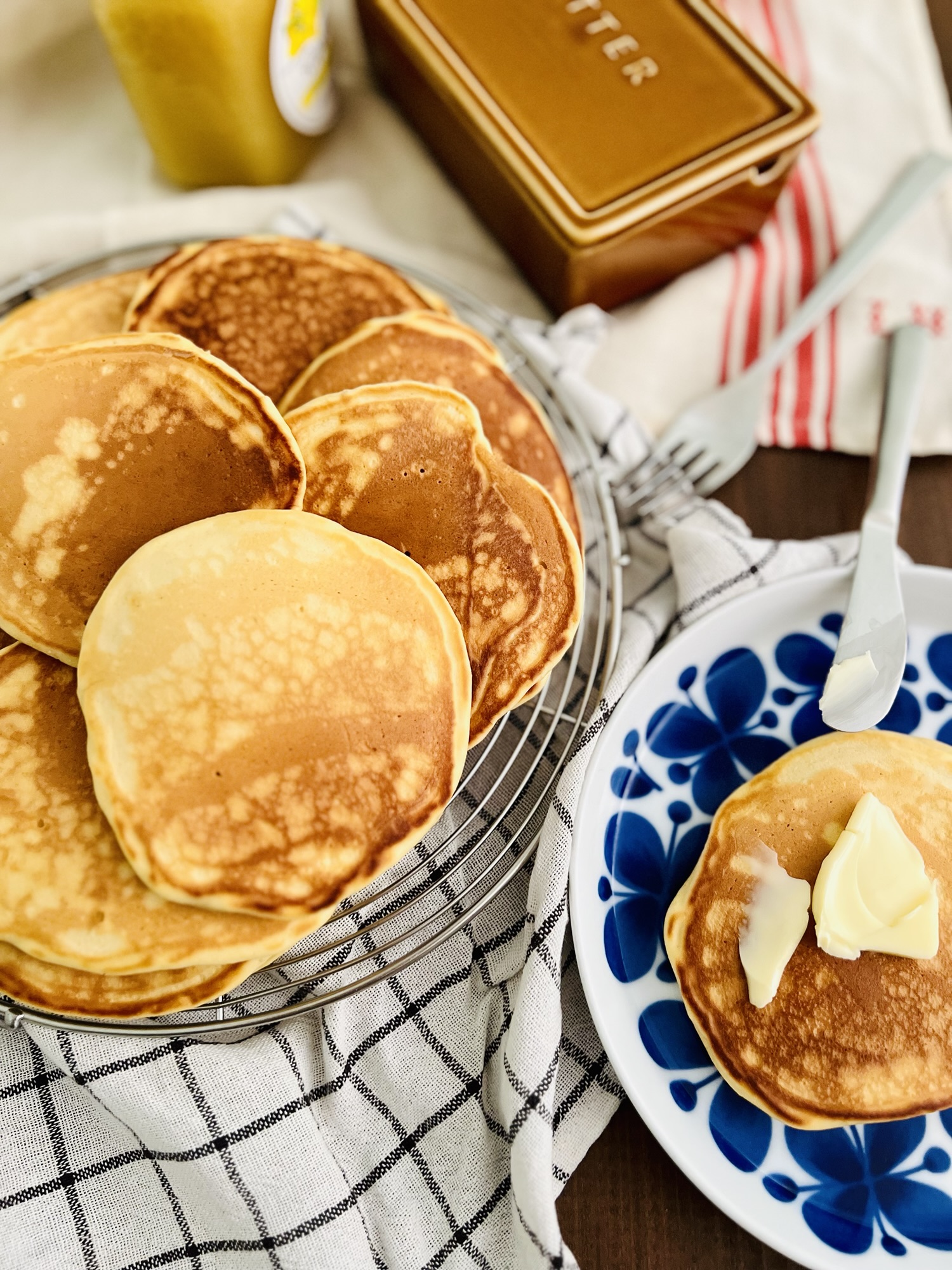週末パンケーキ