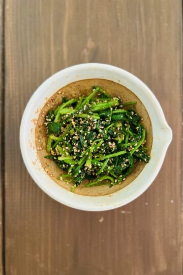 胡麻和え