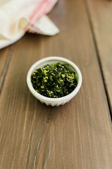 セロリの葉の佃煮