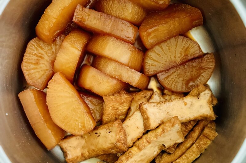 大根と厚揚げの煮物