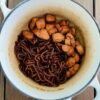 ささみと糸こんにゃくの辛煮