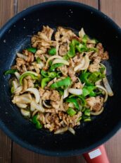 豚肉とピーマンの炒め物