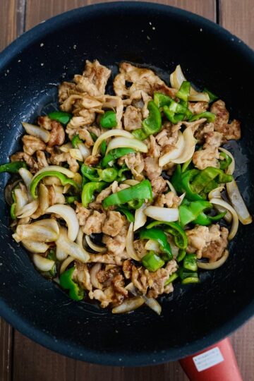 豚肉とピーマンの炒め物