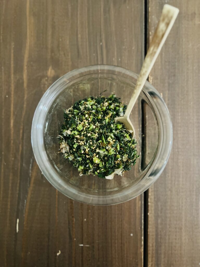 大根の葉のふりかけ