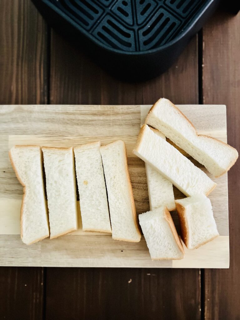 ノンフライヤーフレンチトーストスティック