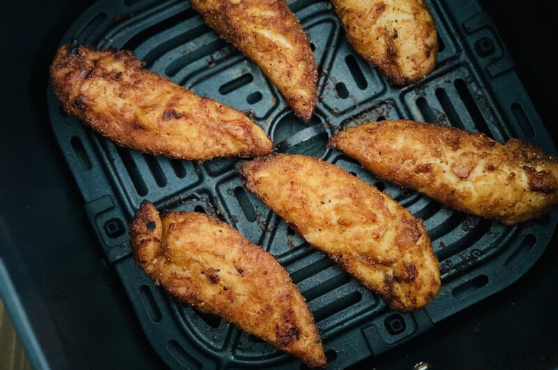 ノンフライヤーで作る簡単ジューシー鶏むね・ささみ肉