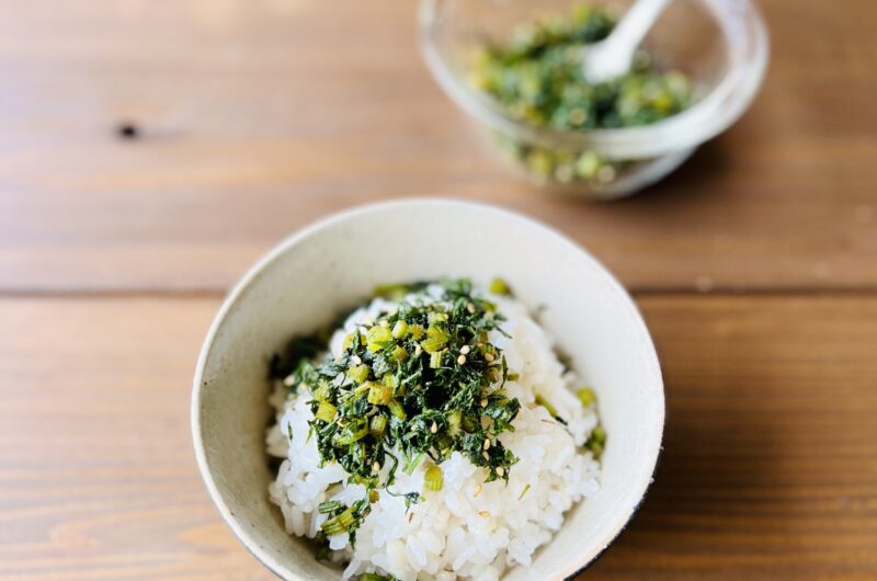 人参の葉の佃煮