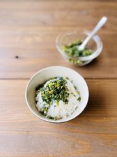 人参の葉でシンプル佃煮・ふりかけ