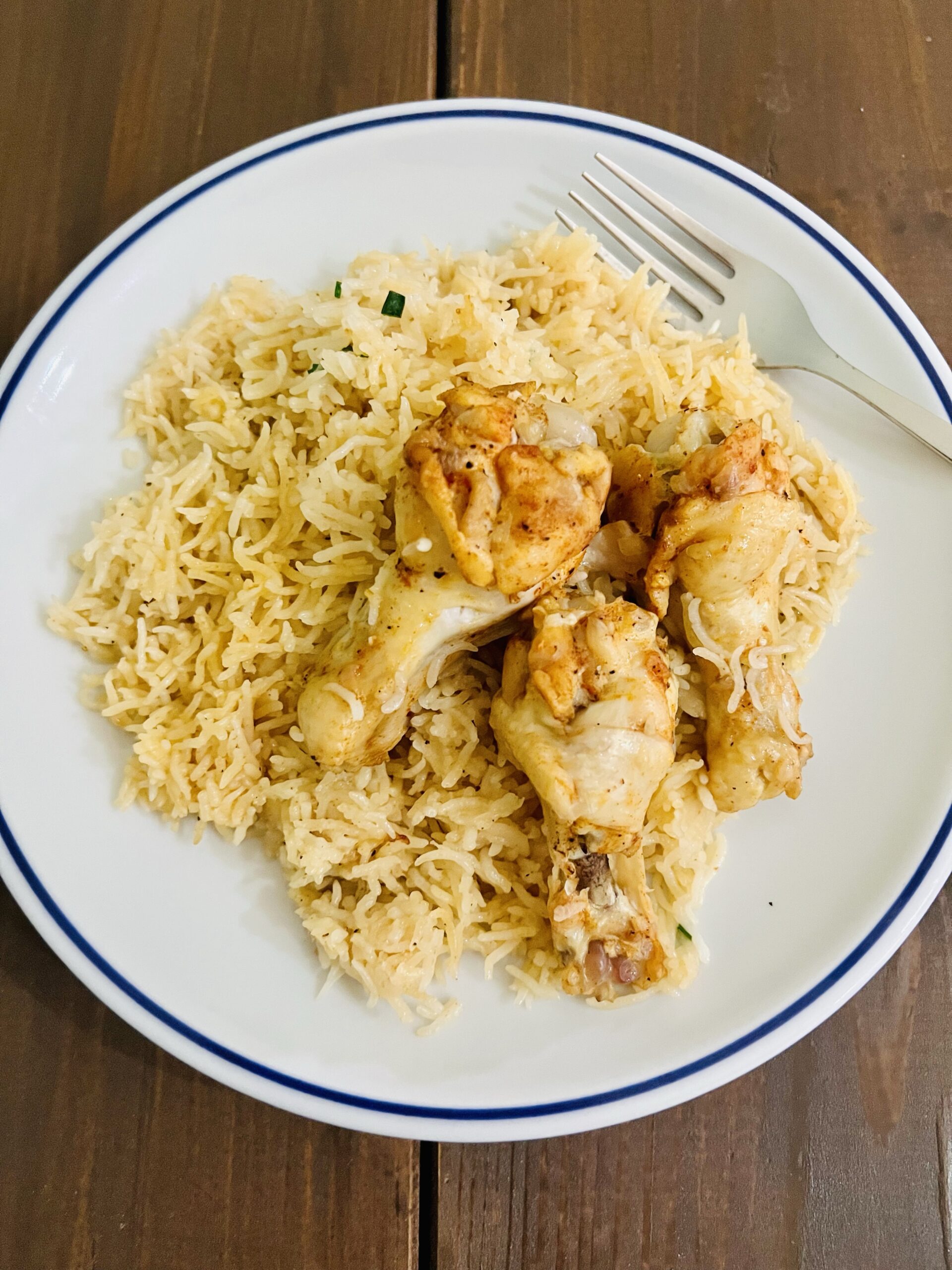 インスタントポットチキンライスのレシピ